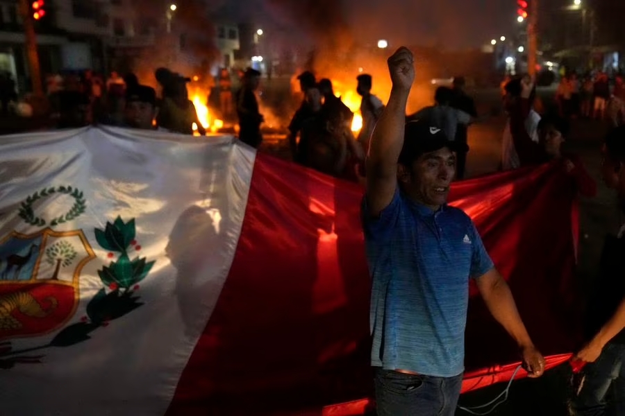 manifestaciones en peru